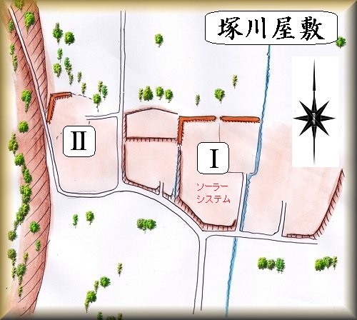 塚川屋敷 植松氏屋敷 大柴氏屋敷 小宮山氏屋敷 清水氏屋敷 梅ノ木屋敷 浅川屋敷 東原秋葉社烽火台 大豆生田砦 真田屋敷 余湖